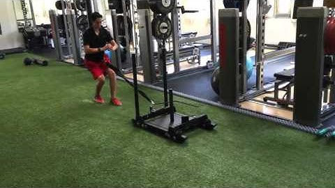 Backward Walking Sled Pulls