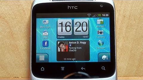 HTC ChaCha Software Tour | Pocketnow