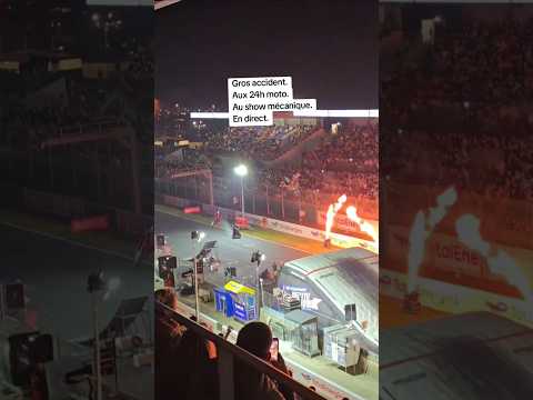 GROSSE chute aux 24H Motos du Mans 😱