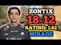 ZONT1X (18-12) SPIRIT vs FALCONS (MIRAGE) IEM RIO 2026 (SEMI-FINALS)