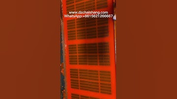 inside shaker Rubber modular screen,urethane mining screen net plate sieve,ore pu screen panel