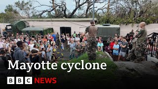 Several hundred feared dead in Mayotte cyclone | BBC News