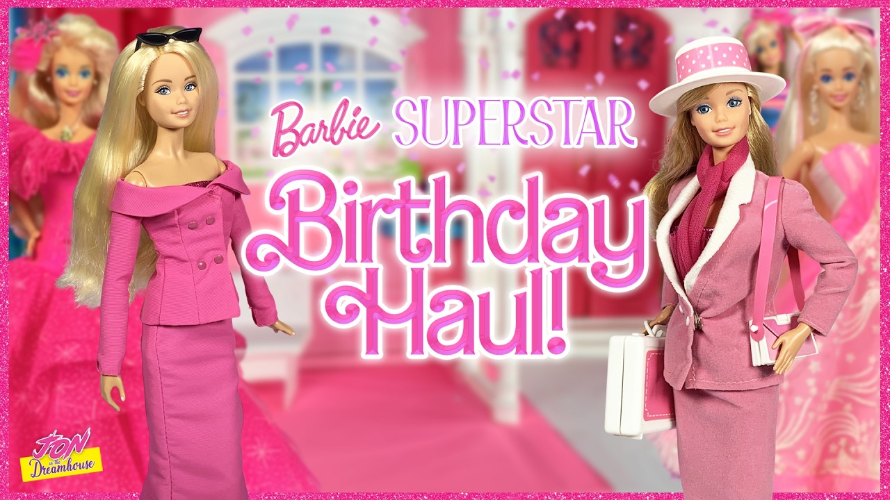 Покупки куклы Barbie Superstar в честь дня рождения! 🎀 Стиль от Эндрю Мукамала | Jon in the Dream...