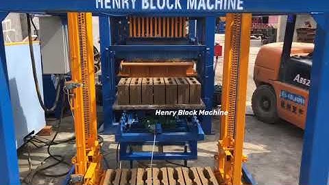 400*100*200mm concrete hollow blocks testing by our QT4 20 automatic block machine before delivery .