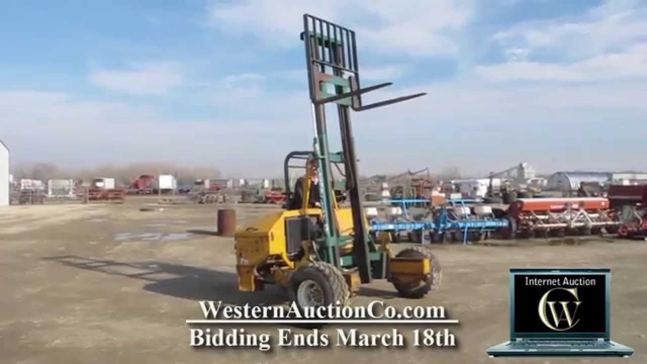 Lot 101 Kesmac 5000 F Hitchhiker Forklift YouTube