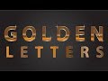 How to Make Golden Text in Illustrator