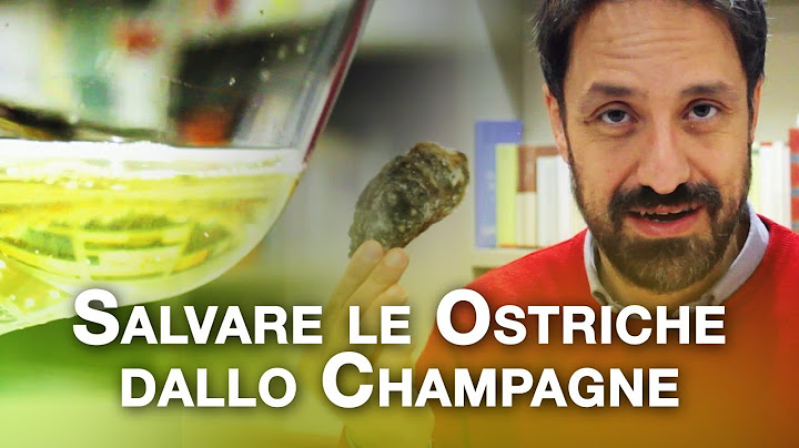 Salvare le ostriche dallo Champagne