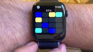 Sudoku Wear 4x4 - Watch Game. Reduced version of sudoku on Apple Watch series 5. Playing with colors screenshot 3