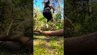Running Away From The Bear 😱#Shorts