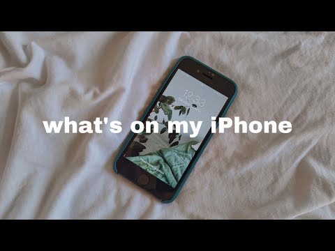 что в моём телефоне? 💚минимализм & эстетика | what's on my iPhone? 💚