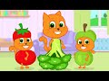 Cats Family in English - Fashion Show Cartoon for Kids