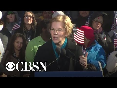 Elizabeth Warren Formally Announces 2020 Presidential Bid in Lawrence, Mass.