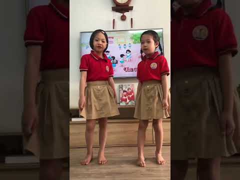 Video Học sinh lớp 1 vui ca - Khánh Chi - Hà Linh - Lớp 1G -... - youtube