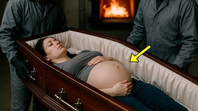 During the CREMATION of his DECEASED PREGNANT WIFE, Husband sees her BELLY  MOVE... - YouTube