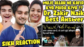 Dr Zakir Naik Bayan in Urdu/Hindi | Muje ALLAH Nay Kafir Kio Paida Kia? | Indian Reaction