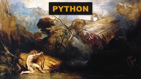 The Python (and Drakaina) – the dragons who resided in the Oracle of Delphi!