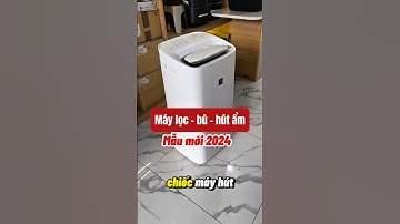 Máy lọc không khí, bù ẩm, hút ẩm Sharp KI-PD50, mẫu mới 2024 #maylockhongkhi #mayhutam