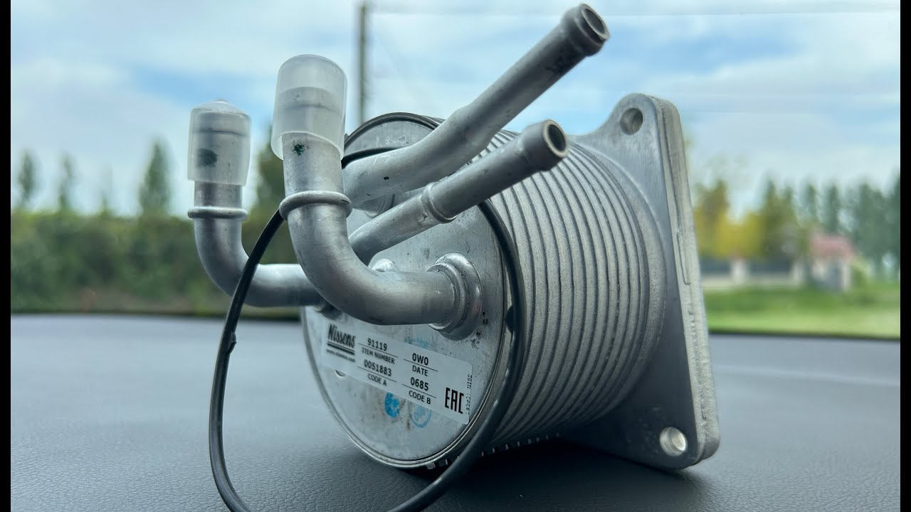 ТЕПЛООБМЕННИК ВАРИАТОРА ПРОСТАЯ ЗАМЕНА СВОИМИ РУКАМИ