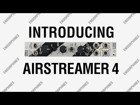 ENDORPHIN.ES - AIRSTREAMER 4: ULTRA SLIM ENVELOPE GENERATOR WITH LOOPING, ASR AND AD MODES