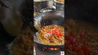Street Style Chicken Curry 🍗#chickencurry #streetfood #indiancooking #foodvideo #asmrcooking #street