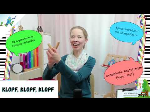Knock, knock, knock - Song with rhythm sticks