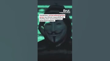 This is the latest target of cyber hacking group #Annonymous …