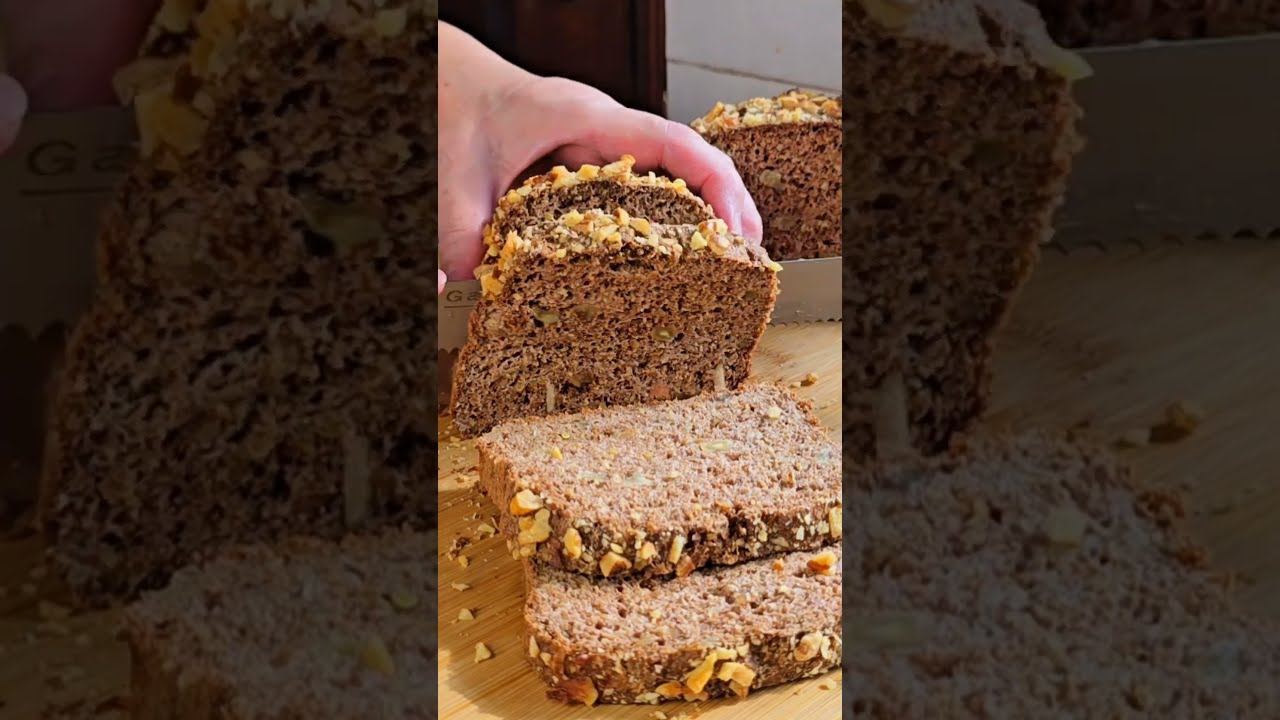 Easy Cinnamon Walnut Flaxseed Bread Zero Carb Soft Nutty Flavorful Healthyrecipes Ketobread