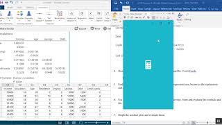 Simple Linear Regression in Minitab Express