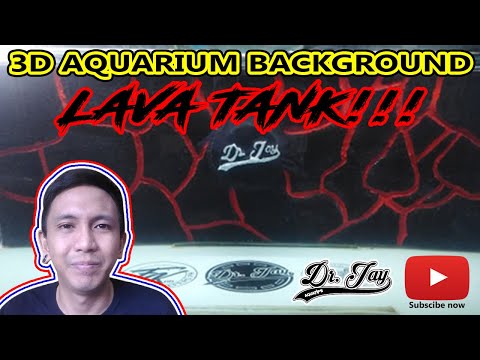 Video: Paano Gumawa Ng Isang Background Sa Isang Aquarium