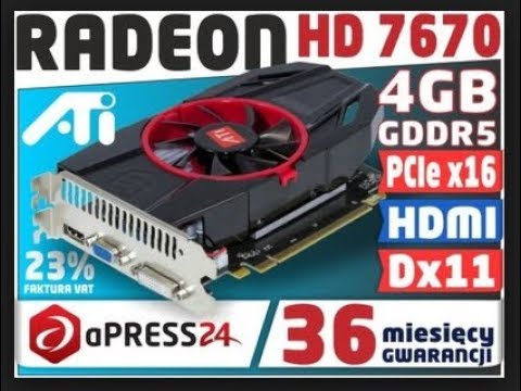 UNBOXING AMD ATI RADEON HD 7670 4GB DDR5 128 BIT - YouTube