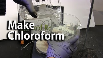 Make chloroform by the haloform reaction
