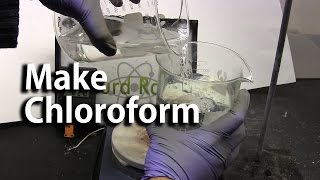 Make chloroform by the haloform reaction