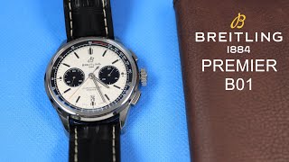 Breitling Premier B01 ( Review ) - اشيك ساعة كرونوغراف