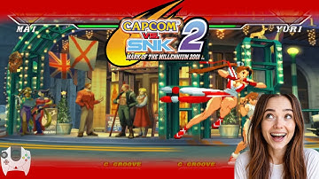 Mai Shiranui VS Yuri - Capcom vs. SNK 2 - Mark of the Millennium 2001