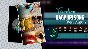 🦋 Pardesiya Saiyaan Nagpuri Lofi Song Status | Shake Effect Editing in Alight Motion Video Editing 