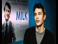 James Franco promoting Milk