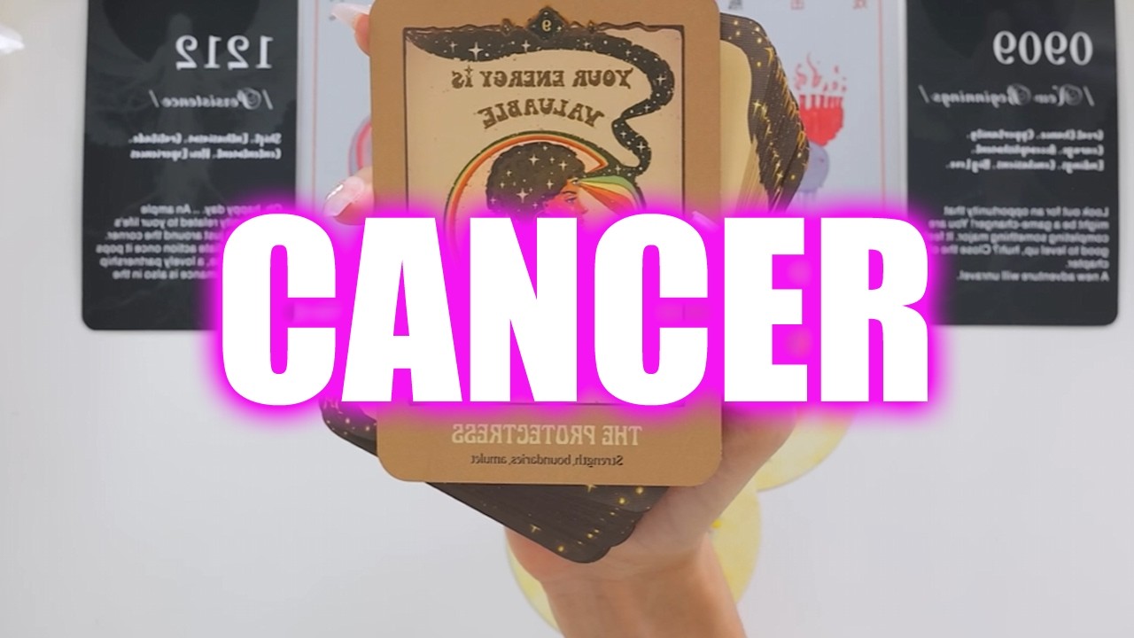 CANCER HOY LUNES 2, LLORARÁS 3 VECES! PRIMERO DE RABIA, LUEGO DE SHOCK Y AL FINAL DE ALEGRÍA