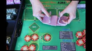 ULTIMATE TEXAS HOLD'EM ASMR ROLEPLAY! *whispering, tapping, chip clicking, & more tingly sounds 4 u*