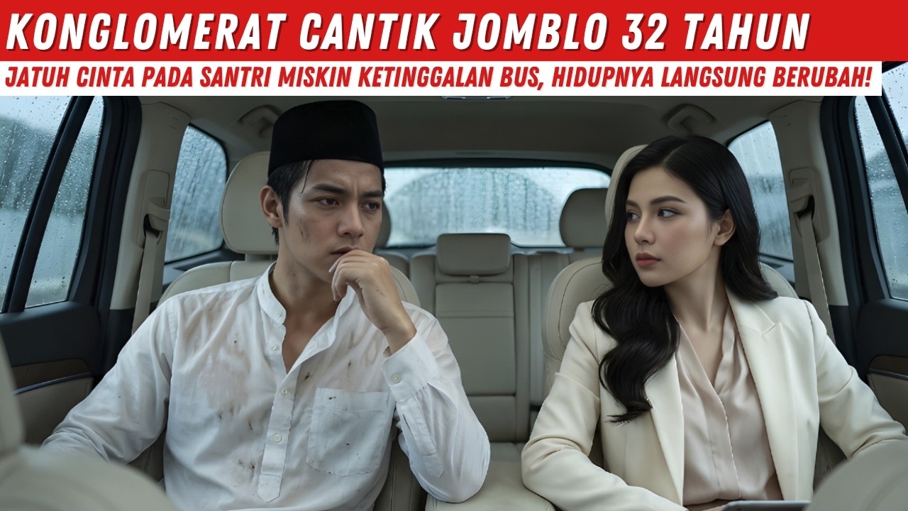 SANTRI MISKIN KETINGGALAN BUS DI HALTE, TAK SANGKA MALAH DIJEMPUT KONGLOMERAT C4NTIK