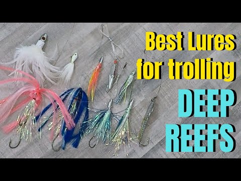 Best fishing lures for trolling DEEP REEFS - YouTube