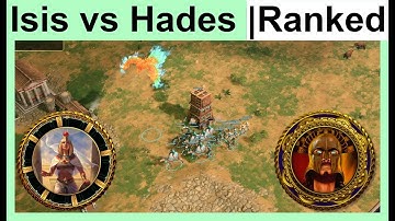 Isis vs Hades | 1v1 Ranked | Age of Mythology Retold