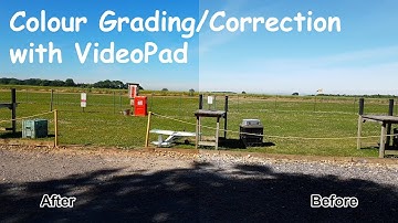 Colour Grading/Correction - with Videopad - 28th June, 2018