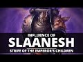 Life within the emperors children the influence of slaanesh