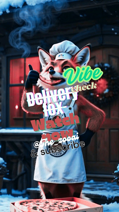 Watch a Fox Deliver Pizza with Unbelievable Skill #shorts