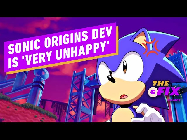 Sonic Origins dev addresses game's launch issues