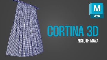 ¡Aprende a MODELAR CORTINAS en AUTODESK MAYA 2026!