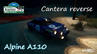【WRC Generations】アルピーヌA110で普通にグラベルを走るだけの動画#102【Rally Argentina】