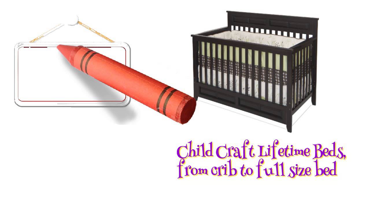 child craft bed rail conversion kit