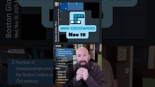 Mini Crossword - Nov 19