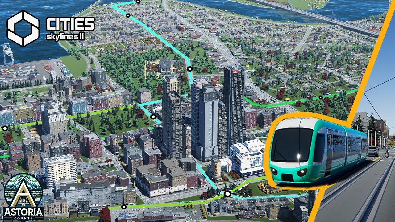 Biggest Public Transportation Project in Cities Skylines 2